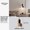 Axyaa Yellow Travertine Cave Stone Pendant Light - LED Hanging Lamp