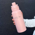 Axyaa Stainless Steel Vacuum Insulated Bottle with Straw - 800/1000ML