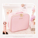 Axyaa Lighted Mirror Travel Makeup Bag - Professional Cosmetic Organizer