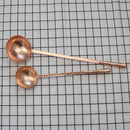 Axya Copper Long Handle Shovel Spoon for Cooking