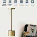 Axyaa Rechargeable LED Desk Lamp, Touch Dimming Night Light, 3 Color Options