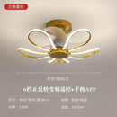 Axyaa Nordic Minimalist Ceiling Fan Lamp for Modern Living Spaces