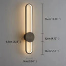 Axyaa Nordic LED Wall Sconce: Modern Luxury Indoor Lighting for Home Decor