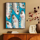 Axyaa Marine Animals Canvas Prints for Modern Home Decor