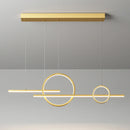 Axyaa Modern Chandelier Pendant for Dining Room - Indoor Hanging Ceiling Lamp