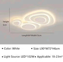 Axyaa Ripple LED Ceiling Light for Modern Nordic Living Room minimalism