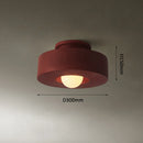 Axyaa Nordic Minimalist Ceiling Light for Corridor Cloakroom Balcony with LED Lamp