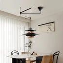 Axyaa Retro Saucer Pendant Lamp for Dining Room & Bar Counter
