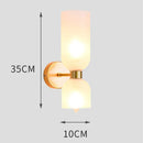 Axyaa Iron Wall Lamp with E14 Light Source for Home Decor Lighting