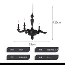 Axyaa Gothic Style LED Chandelier for Elegant Living Room Decor