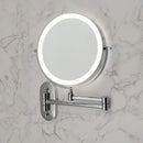 Axyaa LED Trifold Makeup Mirror with USB Charging, Magnifying & Tricolor Dimming