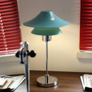 Axyaa Bauhaus Cream Bedside Table Lamps for Stylish Minimalist Home Decor.