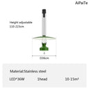 Axyaa Minimalist LED Chandelier for Modern Dining, Office, and Home Lighting