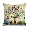 Axyaa Gold Elk Modern Pillowcase Cover for Customizable Bedside Decor