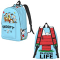 Axyaa Cartoon Dog Backpack for Teens School Bookbag High College Daypack