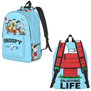 Axyaa Camping Backpack for Boys and Girls - Cartoon Dog Schoolbag Daypack