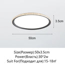 Axyaa LED Ceiling Lights: Modern Minimalist Room Decoration for Home Lighting Fixtures