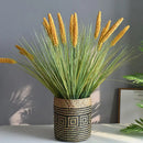 Axyaa Straw Flower Basket: Versatile Vase and Plant Container for Home Decor