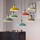 Axyaa Vintage Metal Pendant Light Adjustable Hanging Lamp for Kitchen Island.