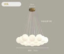 Axyaa Modern Opal White Sphere Pendant Light - Ideal for Home, Hotel, and Indoor Decor