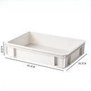 Axyaa Stackable Plastic Storage Box 40cm - Outdoor Tools Organizer
