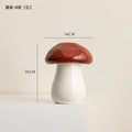 Axyaa Mushroom Shape Ceramic Flower Vase | Handmade Hydroponic Home Decor