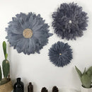 Nordic Feather Macrame Wall Hanging by Axyaa