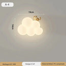Axyaa Cartoon Wall Lamp: LED Home Wall Decoration for Living Room and Bedroom