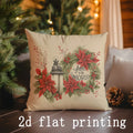 Axyaa Christmas Decor Pillow Covers for Sofa Bedroom Car Cushion Case