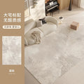 Axyaa Luxury Soft Living Room Carpet: Minimalist Design, Fluffy Comfort, High-End Quality