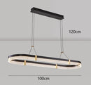 Axyaa Stainless Steel LED Chandelier for Nordic Home Decor