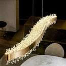 Axyaa Modern Home Decor LED Pendant Light Chandeliers for Living Room Dining Room
