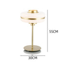 Axyaa Scandinavia Glass Desk Lamp with E27 Bulb