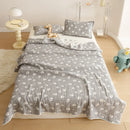 Axyaa 100% Cotton Summer Quilt for Kids and Adults, Soft and Skin-Friendly