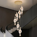 Axyaa LED Chandeliers | Modern Pendant Lights for Living and Dining Room
