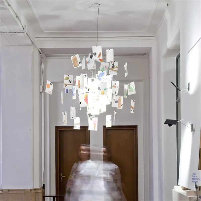 Axyaa Modern LED Chandelier for Home Decoration, Living Room, Lounge - DIY Designer Light