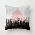 Axyaa Geometric Abstract Polyester Cushion Cover 45x45cm
