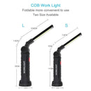 Axya LED Work Light: 5 Modes, 360° Rotation, Magnetic Base, Portable, USB Rechargeable
