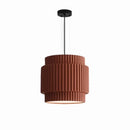 Axyaa Nordic Cream Resin Pendant Chandelier Ceiling Light E27 Dining Room Bedside Reading
