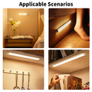 Axyaa Rechargeable Motion Sensor LED Bar Lights for Kitchen Cabinets