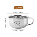 Axyaa Kids Stainless Steel Tumbler with Handle - Durable & Cute Drinkware