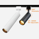 Axyaa LED Narrow Beam Track Lamp 3/7/12W COB Adjustable Rail Spotlight Track Lighting