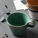 Axyaa Coarse Pottery Style Ceramic Coffee Mug 320ml