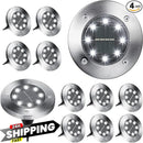 Axyaa Solar Disk Light Outdoor Garden LED Lamp Spotlight Decor