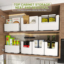 Axyaa Kitchen Storage Box: Cabinet Organizer for Sundries, Makeup, Spices & More