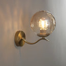Axyaa Nordic Glass Wall Lamp Modern Minimalist Living Bedroom Light