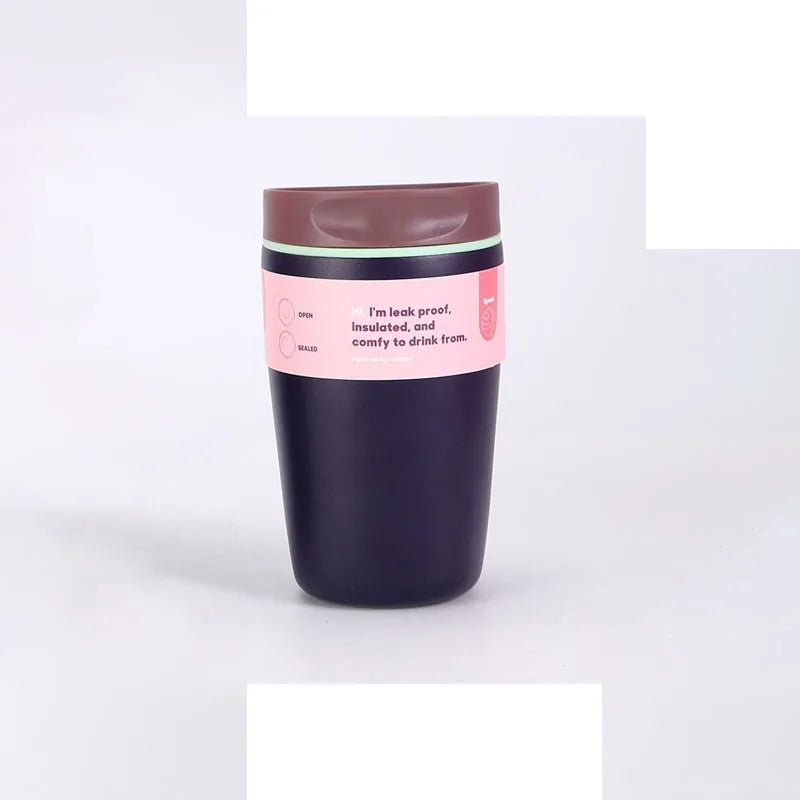 Axyaa Stainless Steel Vacuum Coffee Cup, 20oz Fashionable & Portable Sports Cup