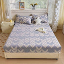Axyaa 2024 Cotton 3-Piece Mattress Set with Pillowcases & Bedspread