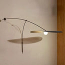 Axyaa Nordic Long Arm Wall Lamp for Living Room, Bedroom, and Study