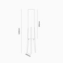 Nordic Chinese Style Wood Floor Lamp by Axya - Modern Living Room Standing Light